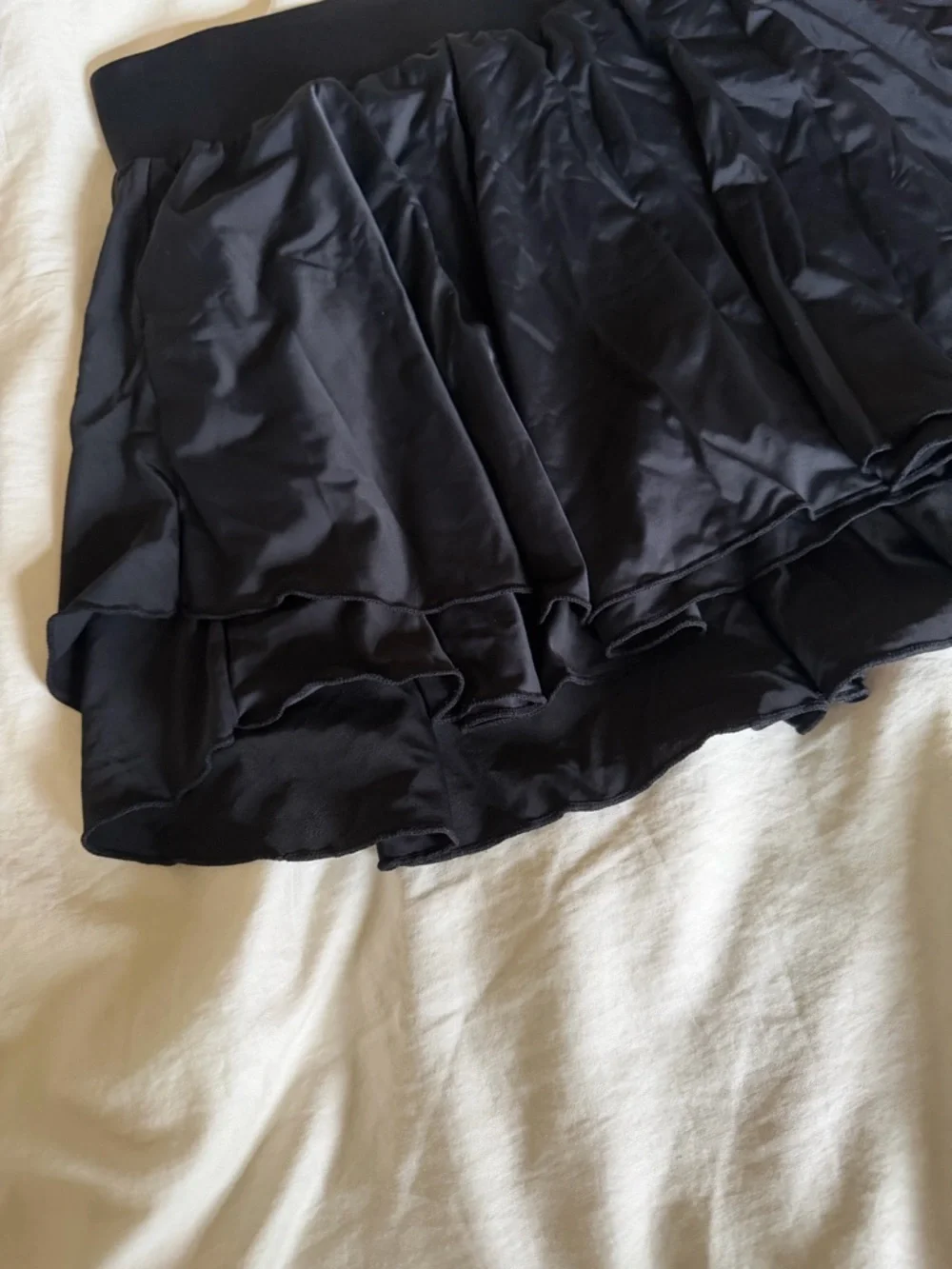 Black Active Skirt